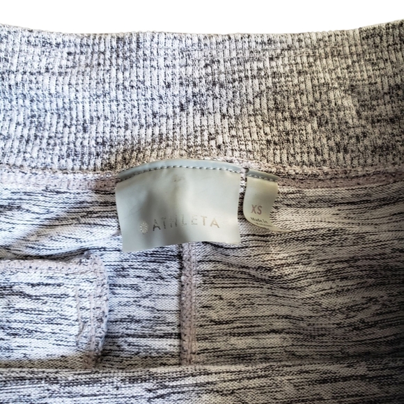 Athleta Heathered Grey Lounge Skirt XS - Picture 3 of 7
